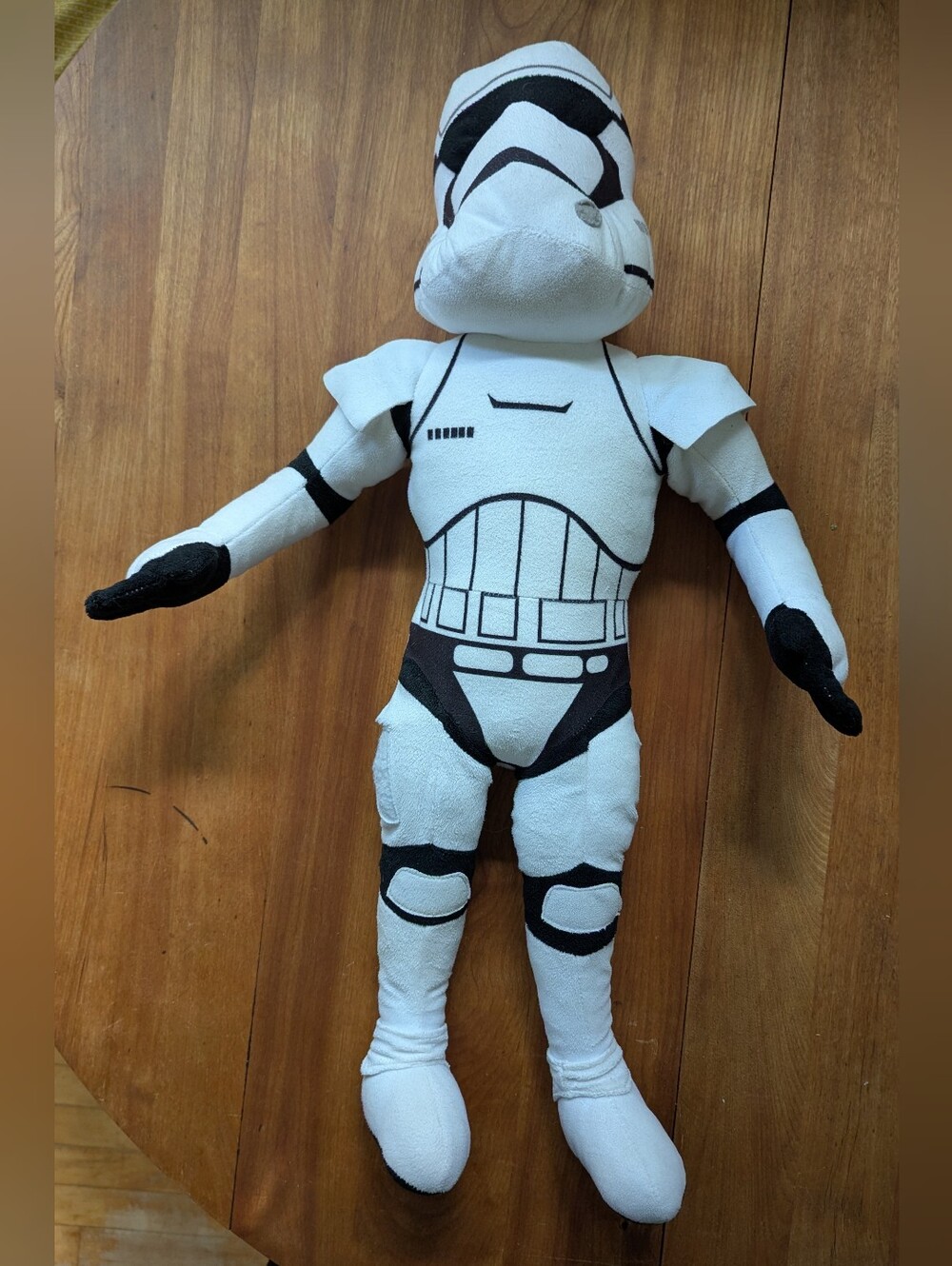 Official STAR WARS Stormtrooper White & Black Plush Toy - Kids Toy